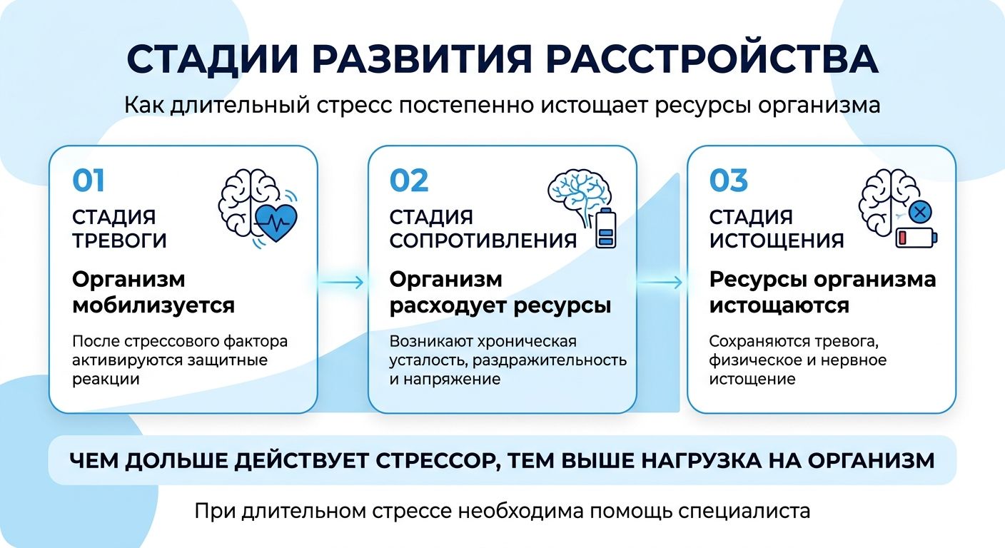 Лечение стресса в Морозовске инфографика